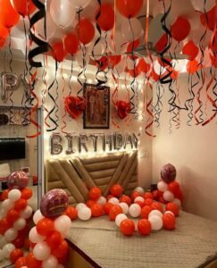 Birthday balloon decoration in gurgaon